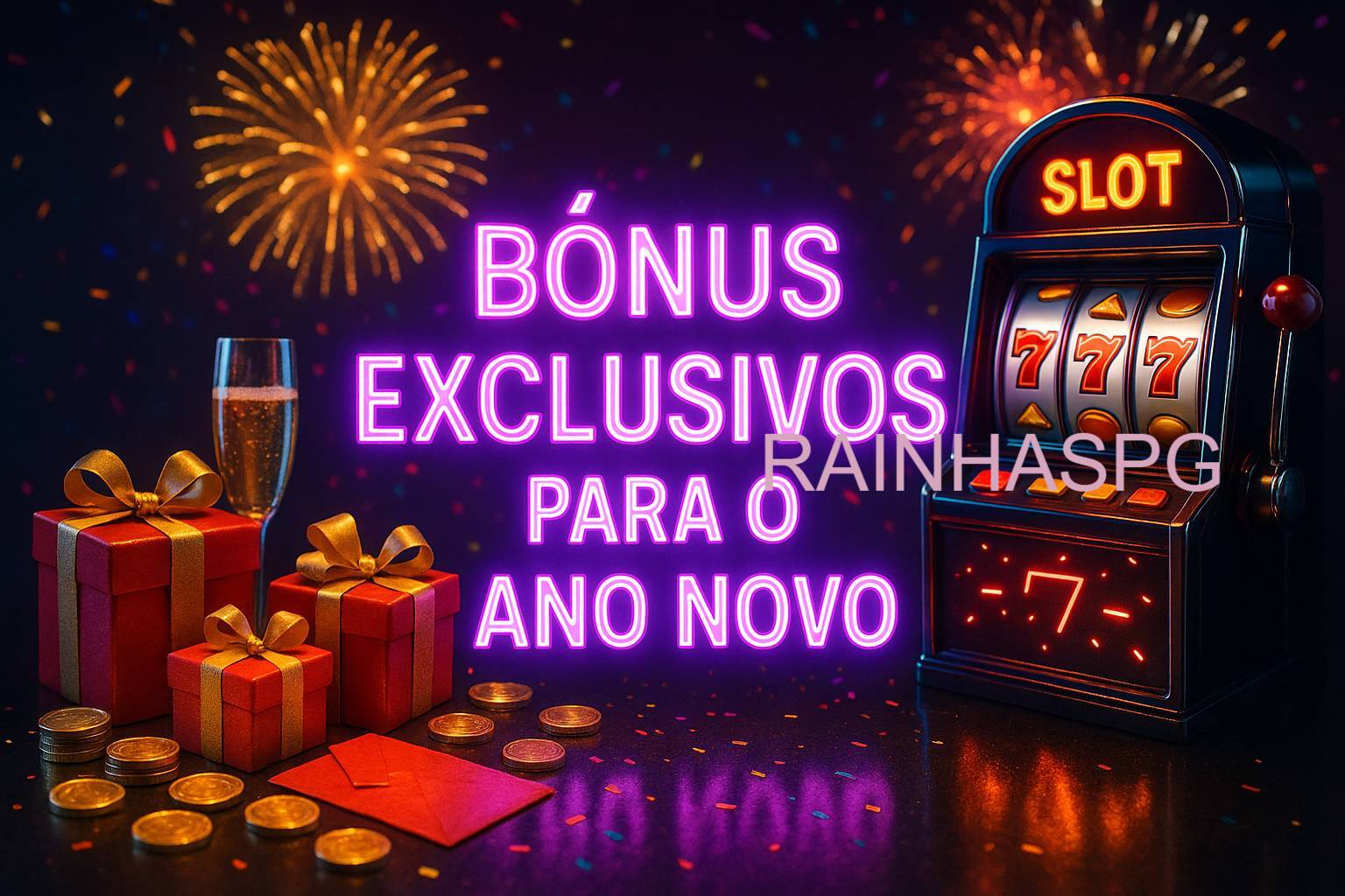 Promoções de Ano Novo no RAINHASPG